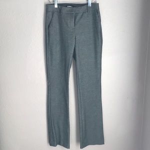 Dark gray slacks